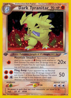 Dark Tyranitar NEO4 11