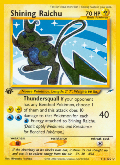 Shining Raichu NEO4 111