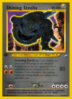 Shining Steelix NEO4 112