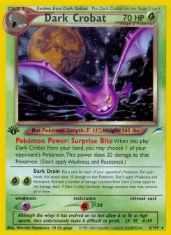 Dark Crobat NEO4 2