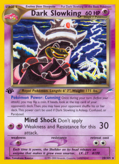Dark Slowking NEO4 20