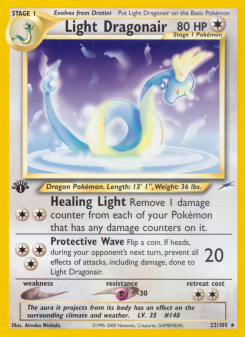 Light Dragonair NEO4 22