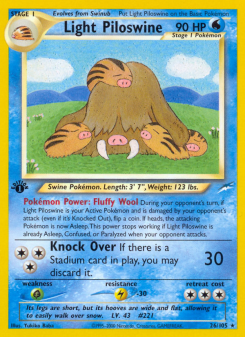 Light Piloswine NEO4 26