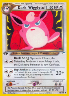Dark Wigglytuff NEO4 40