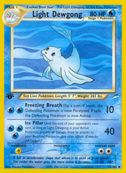Light Dewgong NEO4 45