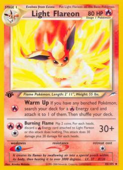 Light Flareon NEO4 46