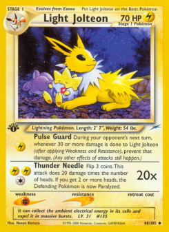 Light Jolteon NEO4 48
