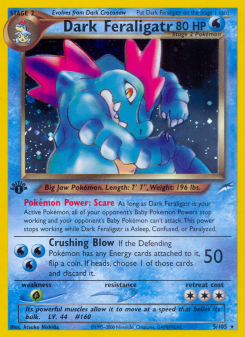 Dark Feraligatr NEO4 5