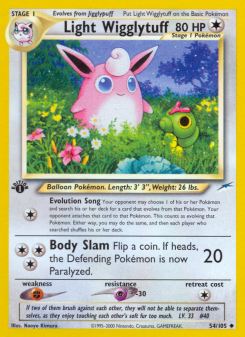 Light Wigglytuff NEO4 54