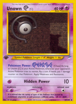 Unown [C] NEO4 57