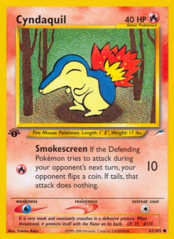 Cyndaquil NEO4 61