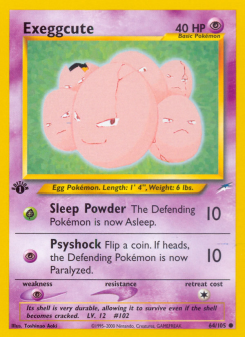 Exeggcute NEO4 64