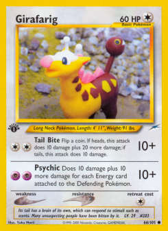 Girafarig NEO4 66