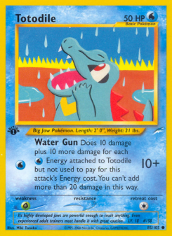 Totodile NEO4 85