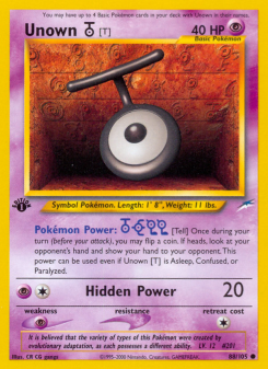 Unown [T] NEO4 88