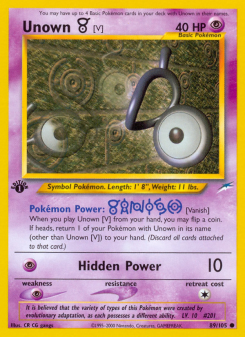 Unown [V] NEO4 89