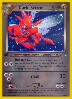 Dark Scizor NEO4 9