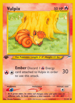 Vulpix NEO4 91