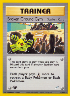 Broken Ground Gym NEO4 92