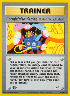 Thought Wave Machine (Rocket's Secret Machine) NEO4 96