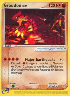Groudon ex NP 2