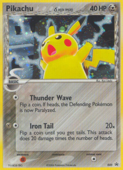 Pikachu δ NP 35