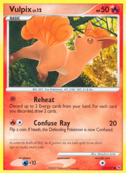 Vulpix PL 102