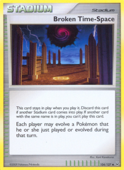 Broken Time-Space PL 104