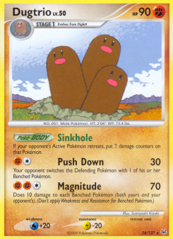 Dugtrio PL 24