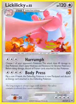 Lickilicky PL 33