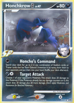 Honchkrow G PL 77
