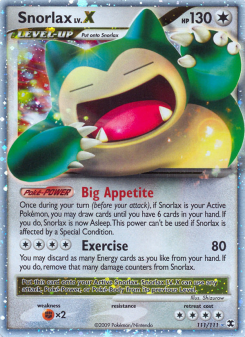 Snorlax RR 111