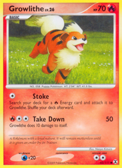 Growlithe RR 63