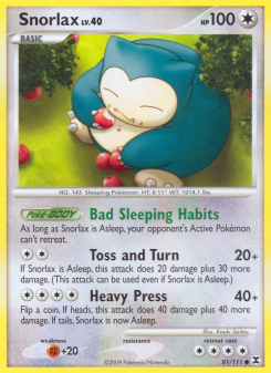 Snorlax RR 81