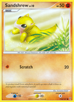 Sandshrew PL3 124