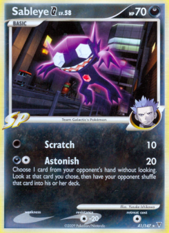 Sableye G PL3 41