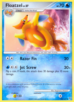 Floatzel PL3 58