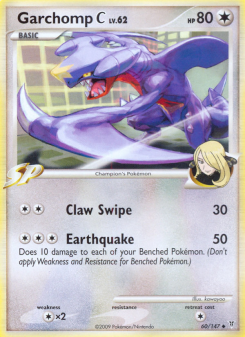 Garchomp C PL3 60