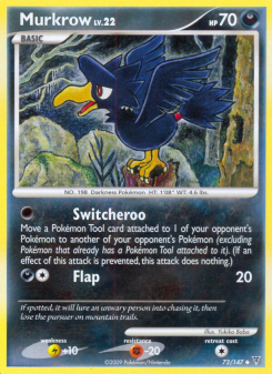 Murkrow PL3 72