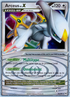 Arceus LV. X AR 94