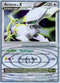 Arceus LV. X AR 96