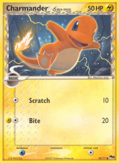 Charmander δ POP5 10
