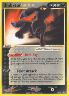 Umbreon ★ POP5 17