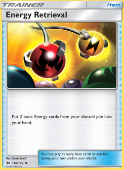 Energy Retrieval SUM 116