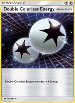 Double Colorless Energy SUM 136