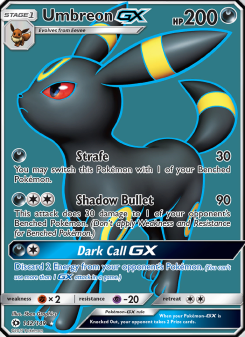 Umbreon GX SUM 142