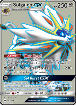 Solgaleo GX SUM 143