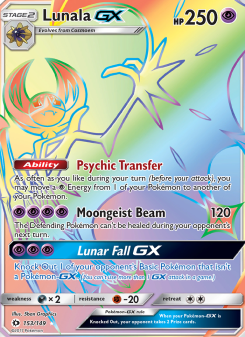 Lunala GX SUM 153