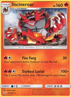 Incineroar SUM 26