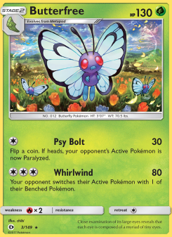 Butterfree SUM 3